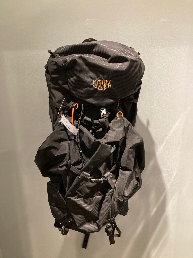 Mystery Ranch Radix Backpack, Black/Orange, 47L