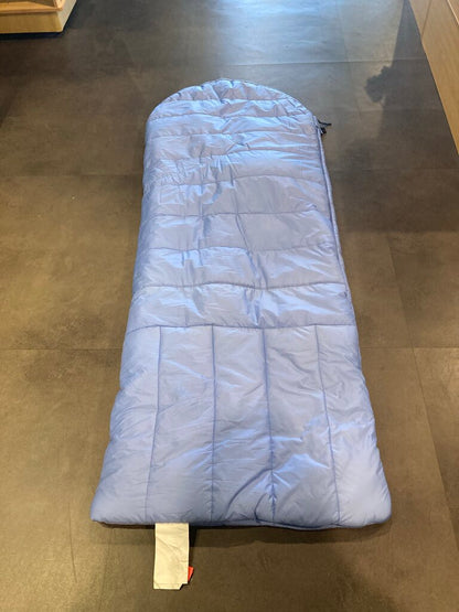 (Stain) LL Bean Deluxe Sleeping Bag, Light Blue, 30deg