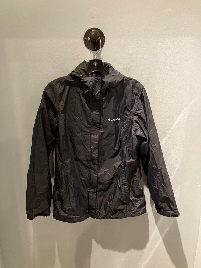 Columbia Rain Jacket, Black, Women's M