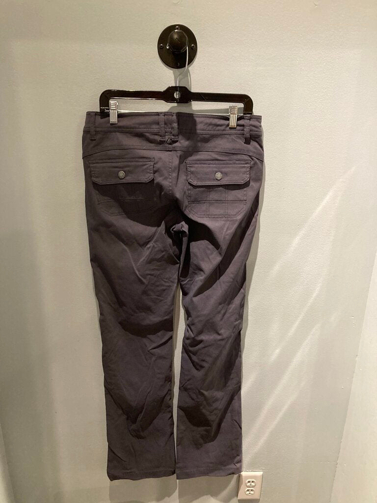 Prana Pants, Grey, Women's 8
