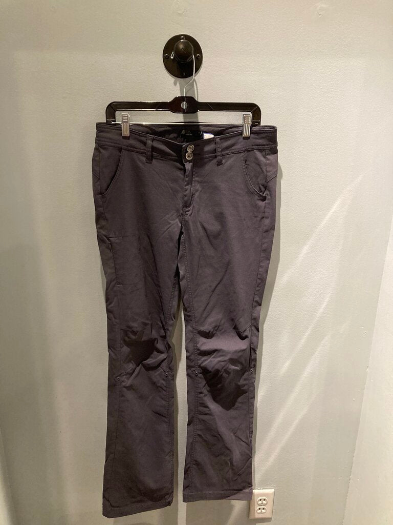 Prana Pants, Grey, Women's 8