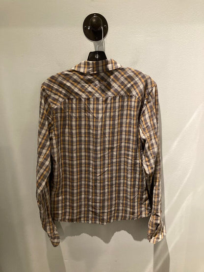 Arc'teryx LS Button Up, Grey/Gold, Men's S