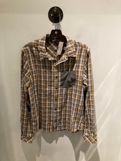 Arc'teryx LS Button Up, Grey/Gold, Men's S