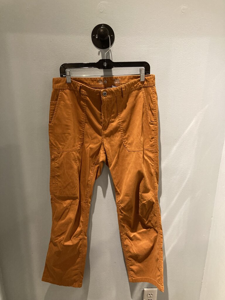 Mountain Hardwear Pants, Orange, Men's 32