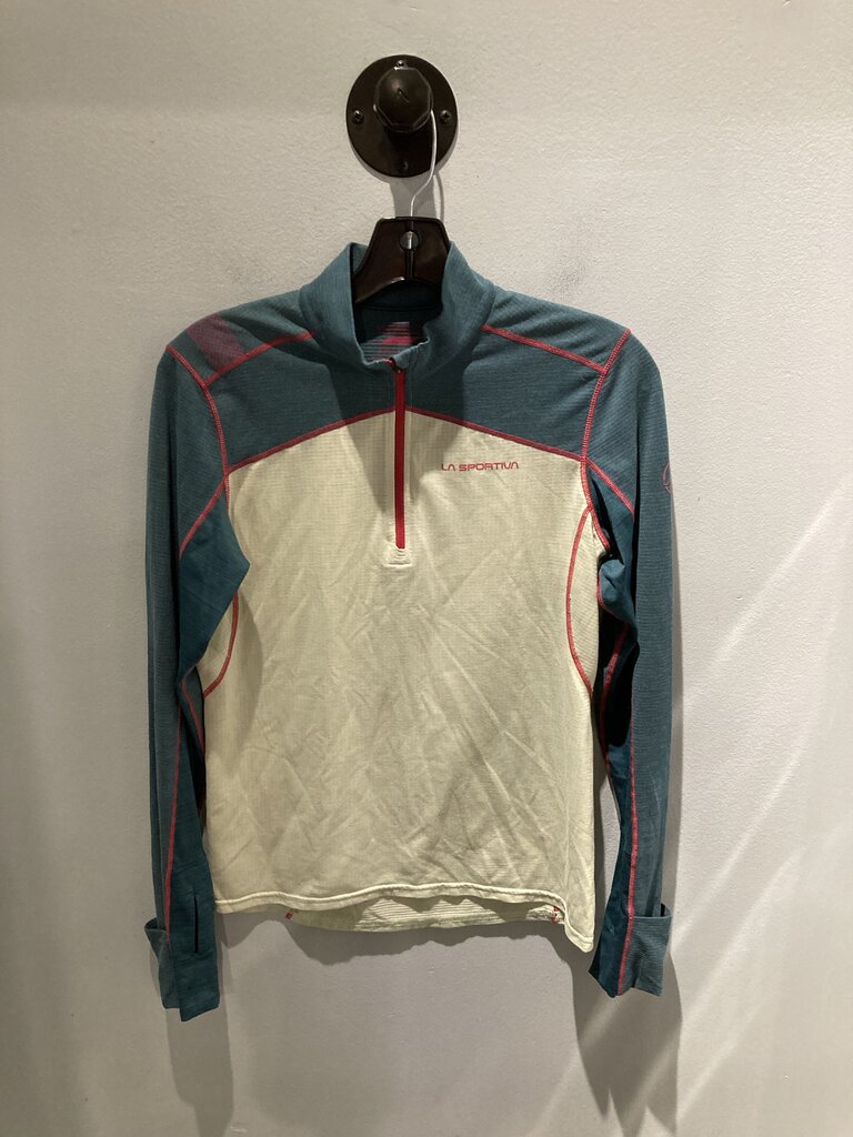 La Sportiva 1/4 Zip, Lime/Green, Women's M