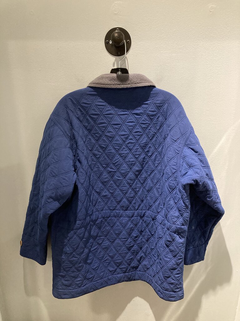 Patagonia Quilted Jacket, Blue/Grey, Women's 14