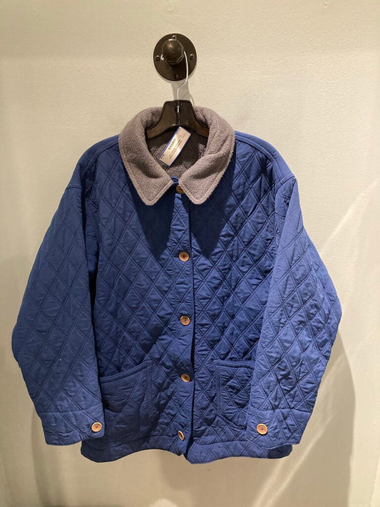 Patagonia Quilted Jacket, Blue/Grey, Women's 14