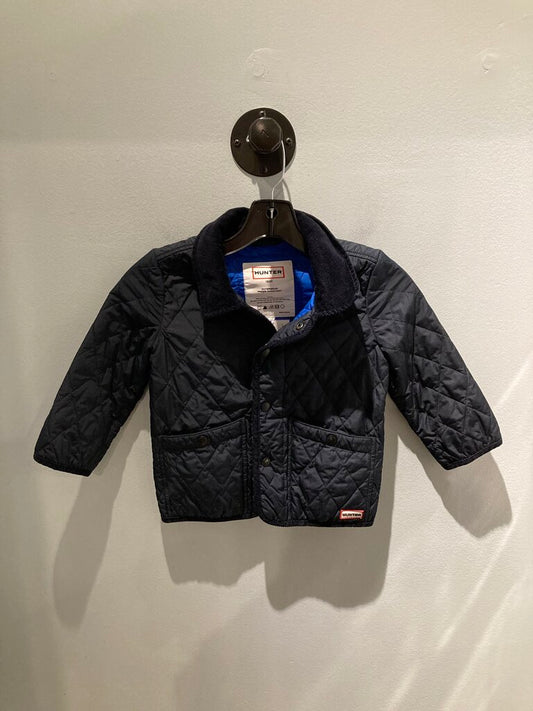 Hunter Quilted Jacket, Navy, 3T