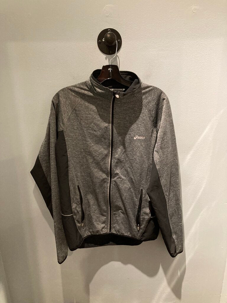 Asics Lite Jacket, Grey/Black, Men's M