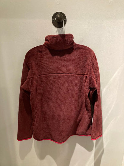 Patagonia Snap Fleece, Maroon, Women's L