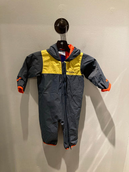 Columbia Insulated Onsie, Navy/Lime, Kid's 12mth