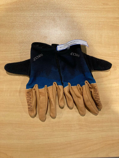 Handup BMX Gloves, Black/Gold, XS
