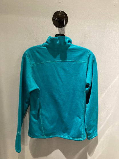 Patagonia Full Zip Fleece, Teal, Women's M