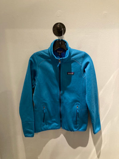 Patagonia Full Zip Fleece, Blue, Women's M