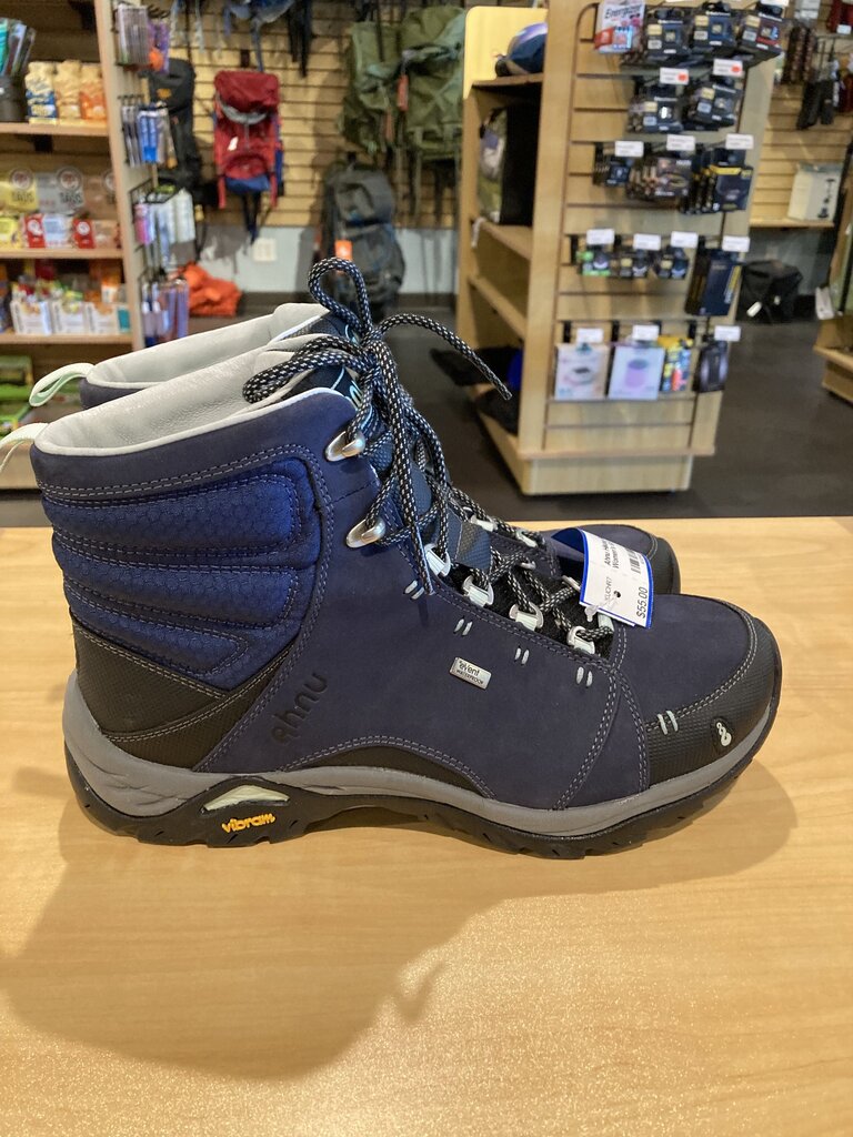 Ahnu Hiking Boots, Blue/Black, Women's 8.5