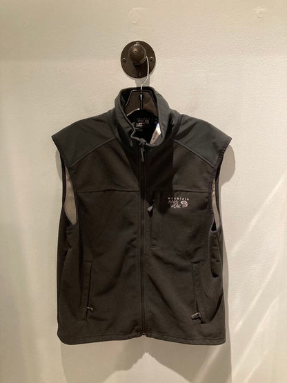 Mountain Hardwear Fleece Vest, Black, Men's L