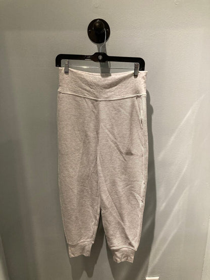 Athleta Waffle Knit Pants, Grey, Women's S