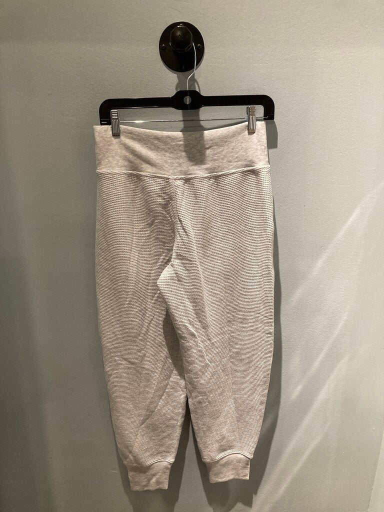 Athleta Waffle Knit Pants, Grey, Women's S