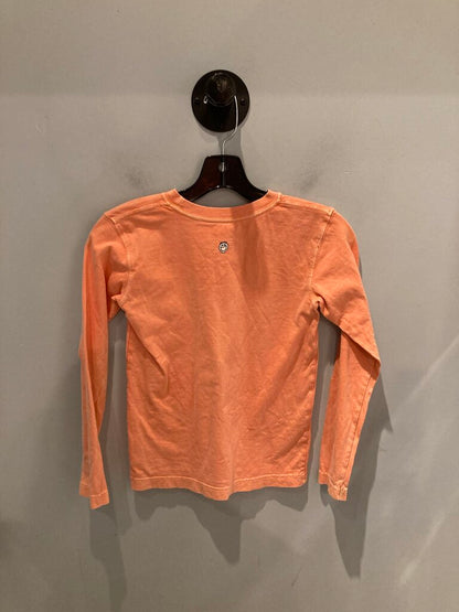 Life iS Good LS Crew, Orange, Kid's S