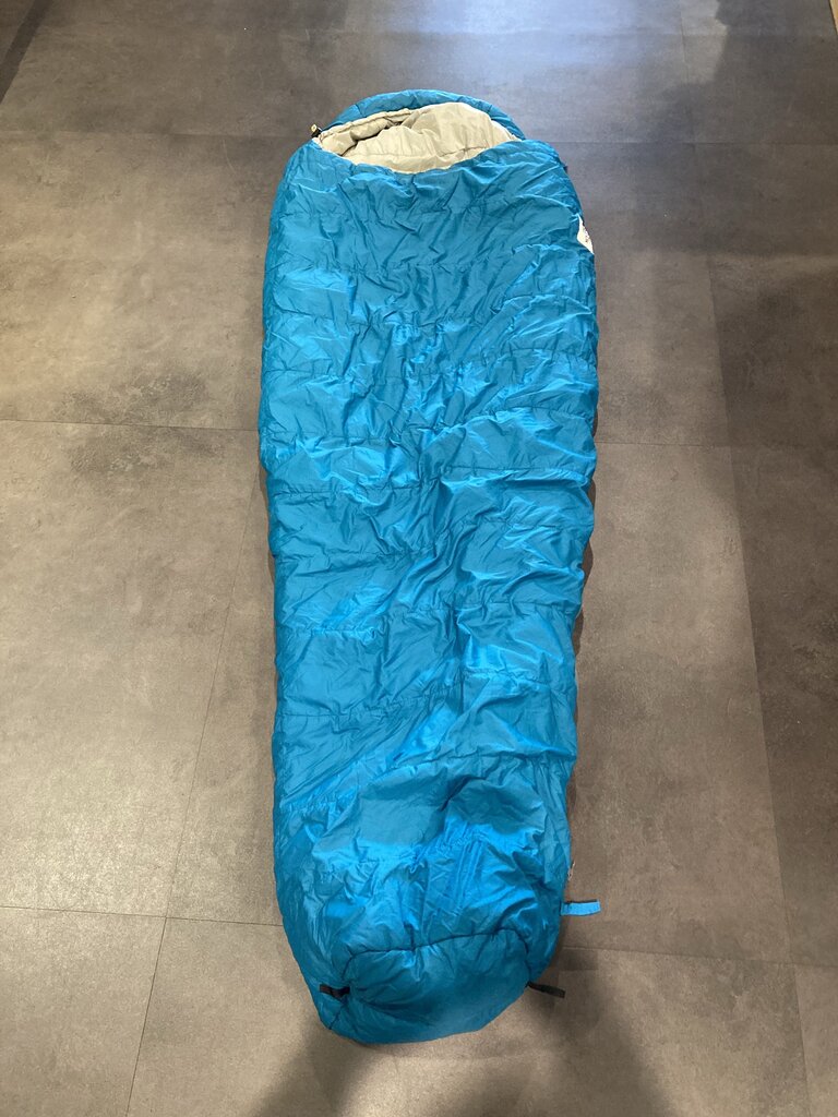 The North Face Snowshoe Mummy Sleeping Bag, Blue, 0deg