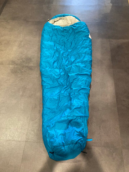 The North Face Snowshoe Mummy Sleeping Bag, Blue, 0deg