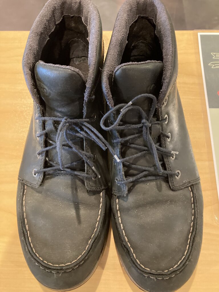 (Wear) Chaco Leather Boots, Black, Men's 9