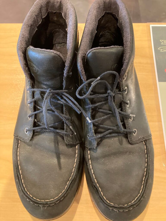 (Wear) Chaco Leather Boots, Black, Men's 9