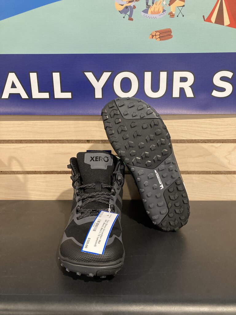 Xero Shoes Scrambler Mid WP, Black, Men's 7.5 (unused)