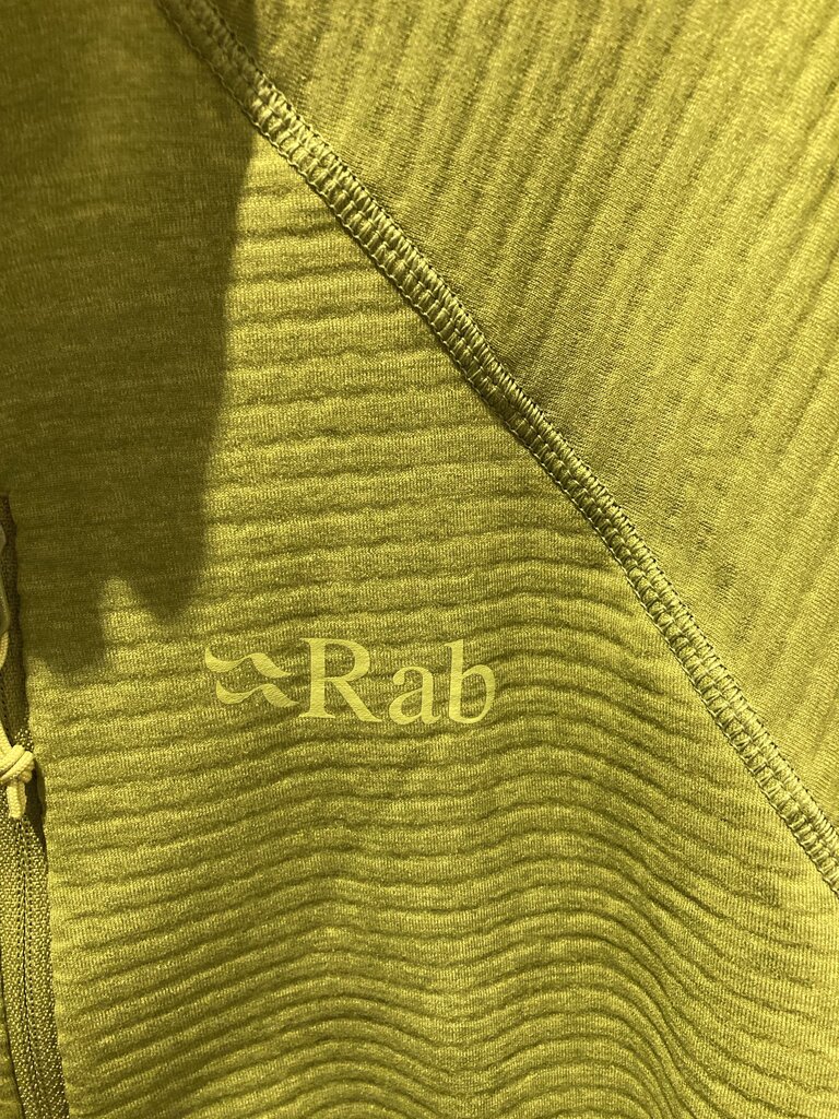 Rab 1/2 Zip Fleece, Green, Men's XL