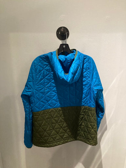 LL Bean Insulated Anorak, Green/Blue, Men's M