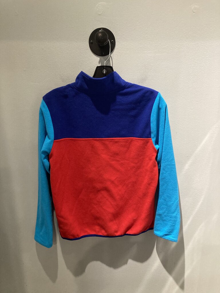 The North Face Snap Fleece, Blue/Red/Teal, Kid's L