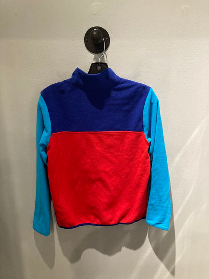 The North Face Snap Fleece, Blue/Red/Teal, Kid's L