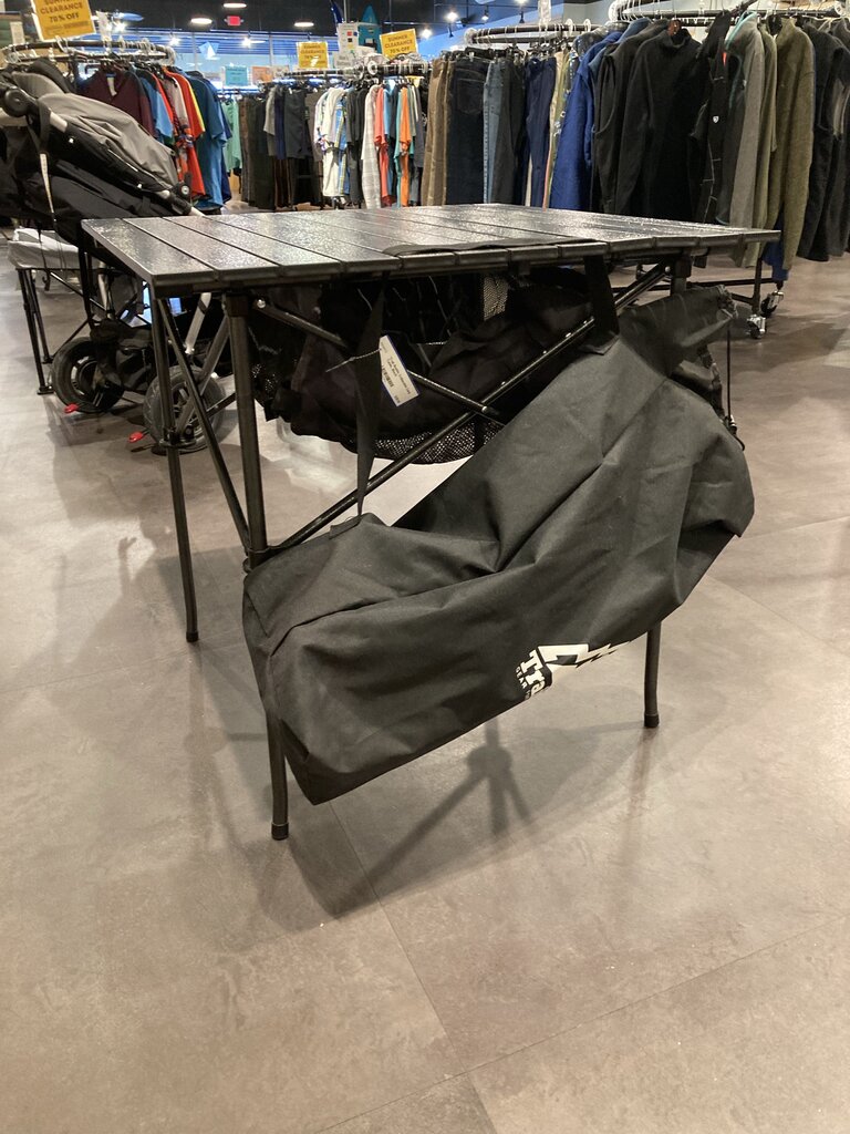 Trail Buddy Collapsible Camp Table, Black