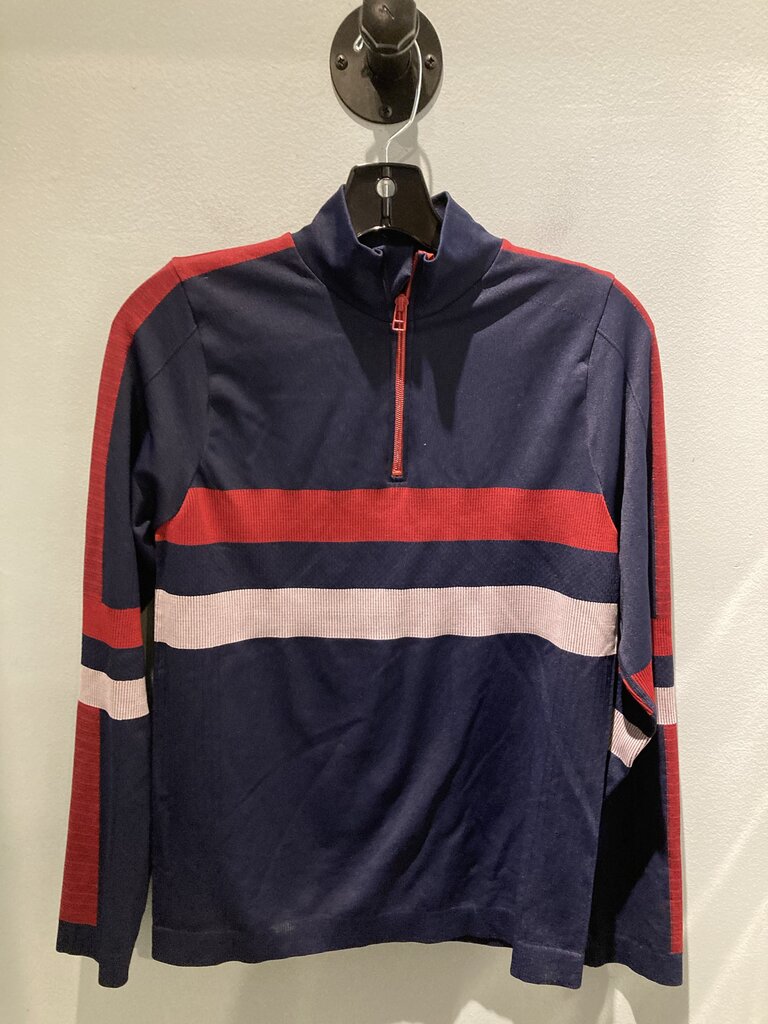 Cotopaxi LS 1/4 Zip, Navy/Maroon, Men's M