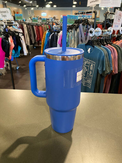 Hydro Flask Straw Tumbler, Blue, 40oz