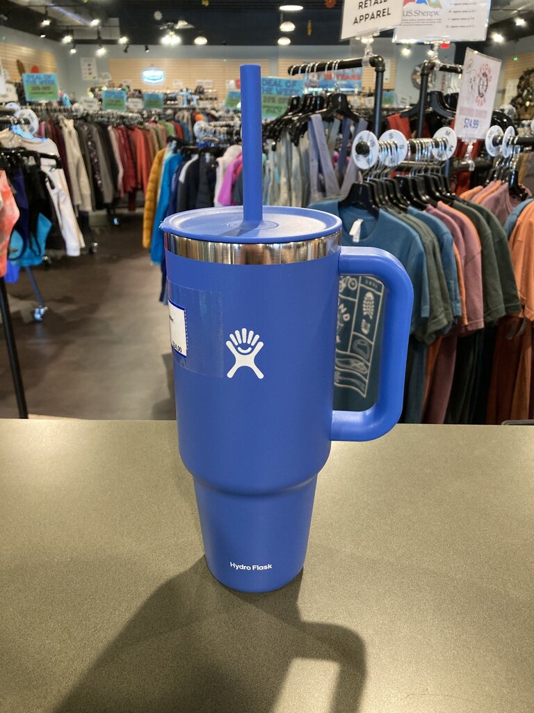 Hydro Flask Straw Tumbler, Blue, 40oz