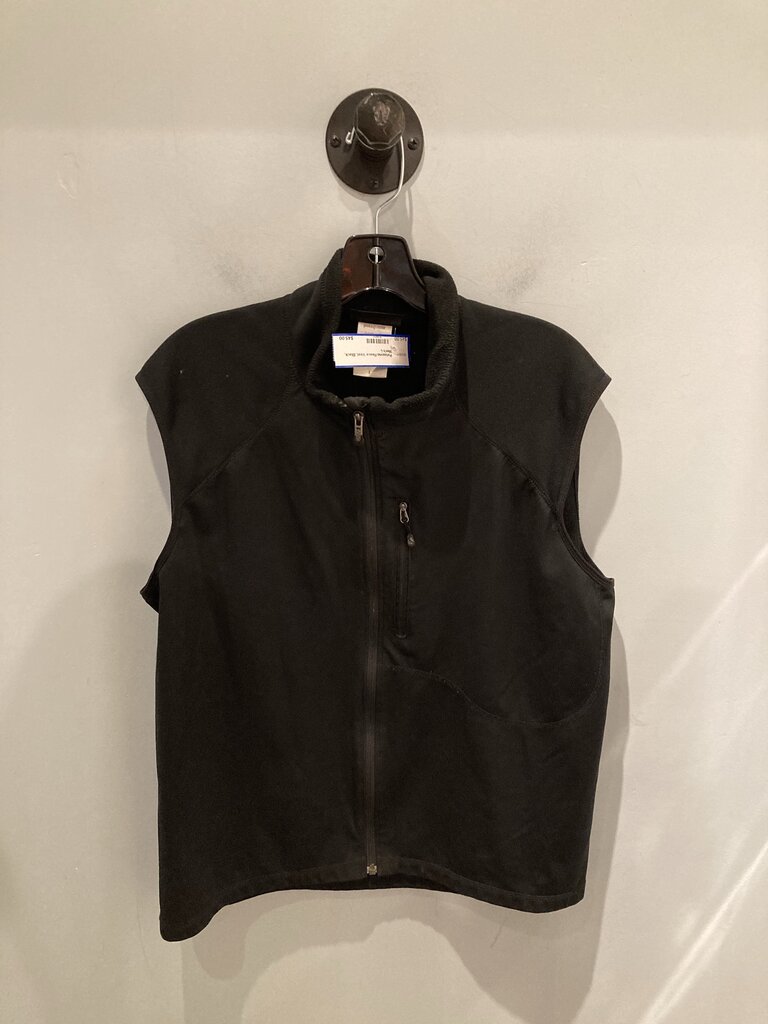 Patagonia Fleece Vest, Black, Men's L