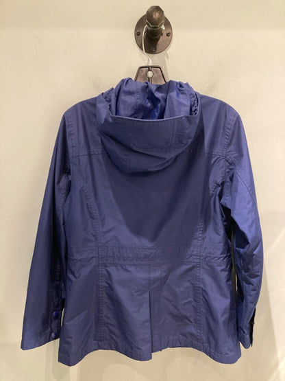 LL Bean Rain Jacket, Blue, Women's S Pet