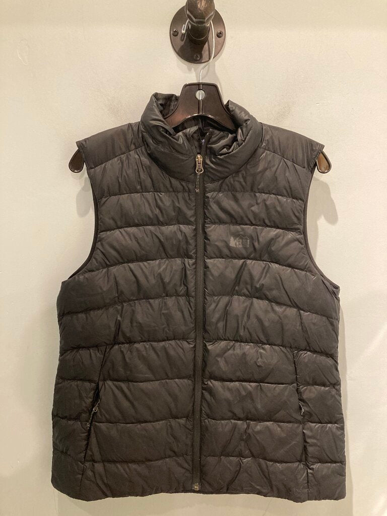 REI Puffly Vest, Black, Women's L