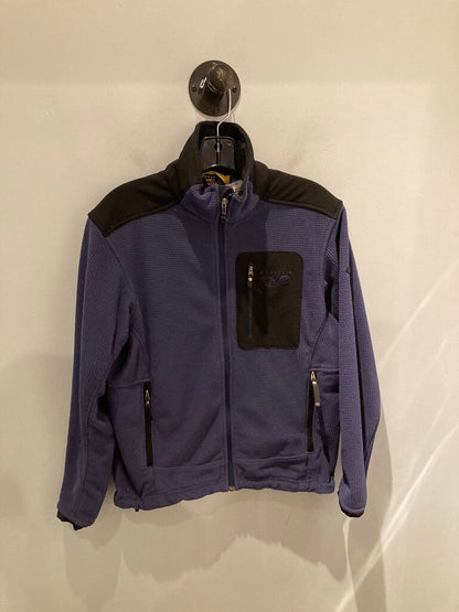 Mountain Hardwear Fleece Jacket, Blue/Black, Men's M