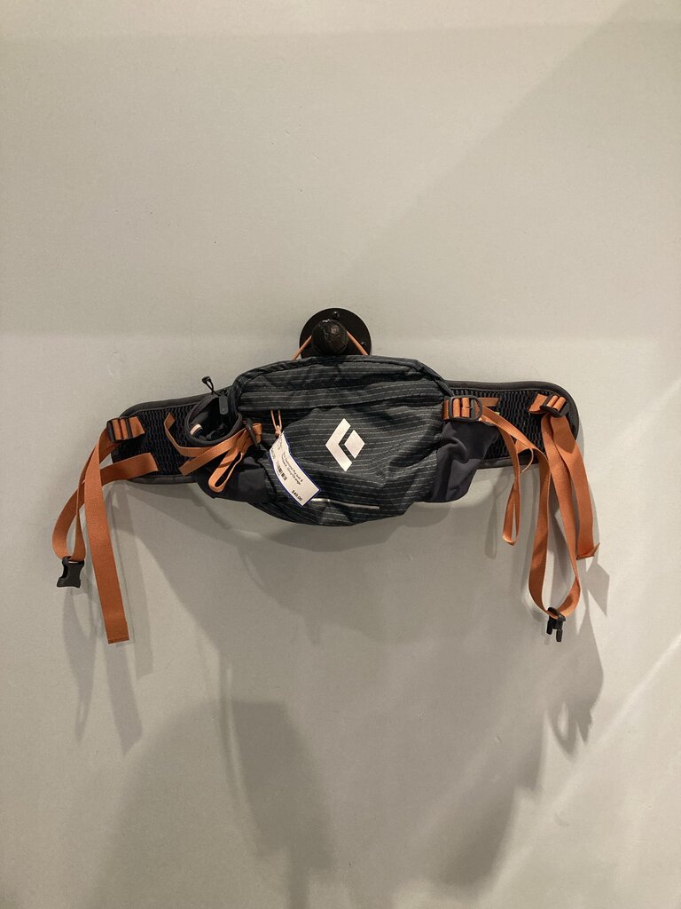 Black Diamond Pursuit 6 Waistpack, Grey/Orange