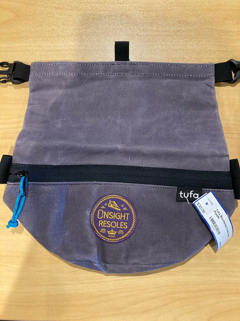 Tufa Bouldering Chalk Bag, Purple