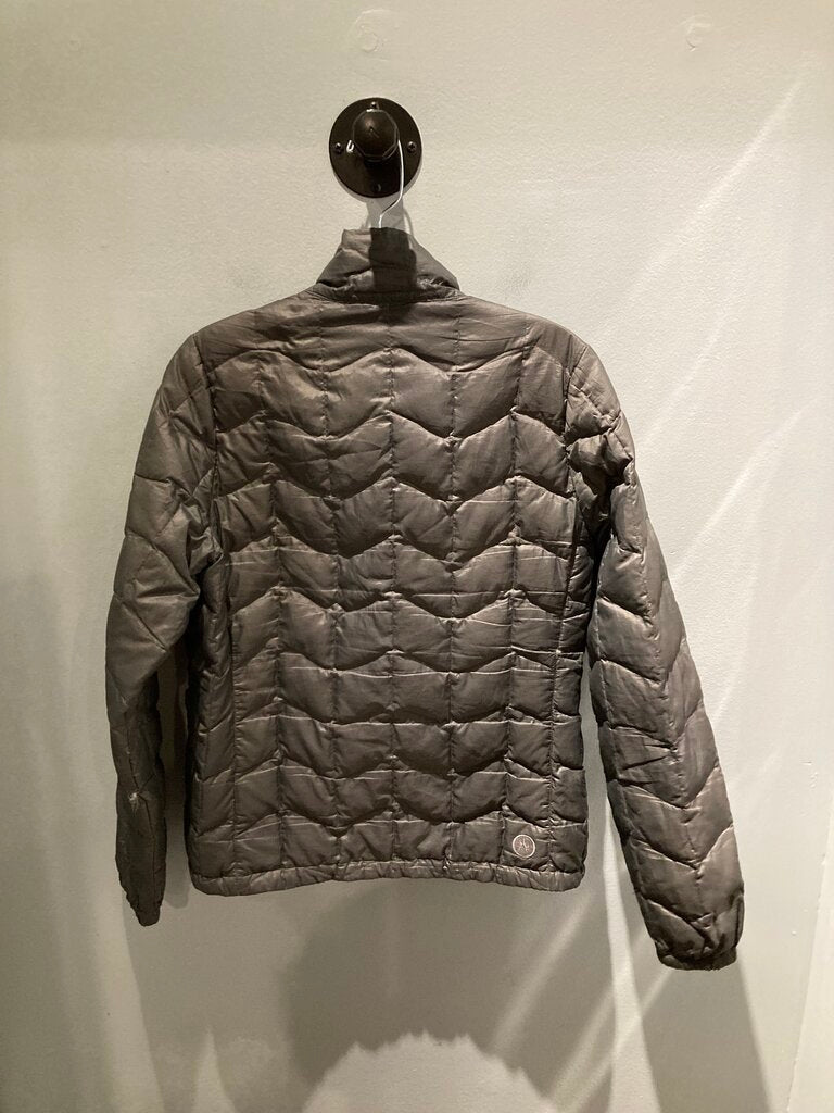 (Stain) Marmot Puffy Jacket, Grey, Women's M