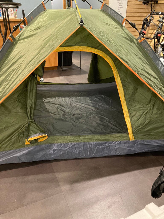 Night Cat 2P Dome Tent, Green/Orange