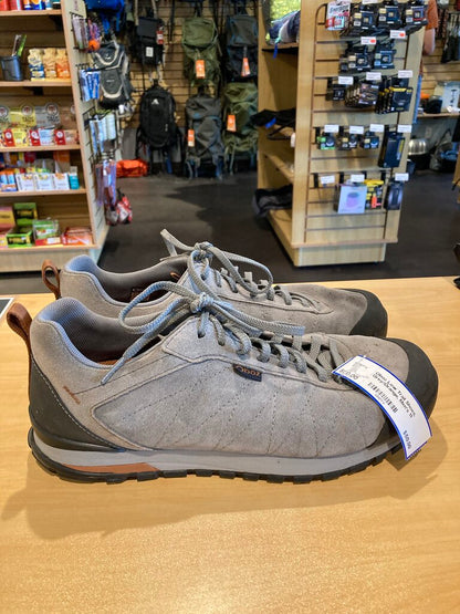 Oboz Low Trail Shoes, Grey/Orange, Men's 11
