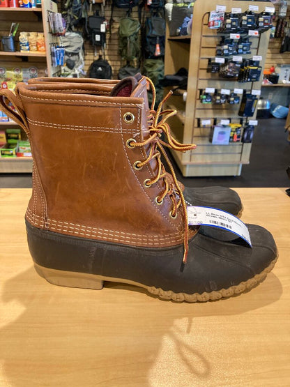 LL Bean GTX Duck Boots, Brown, Men's 10?