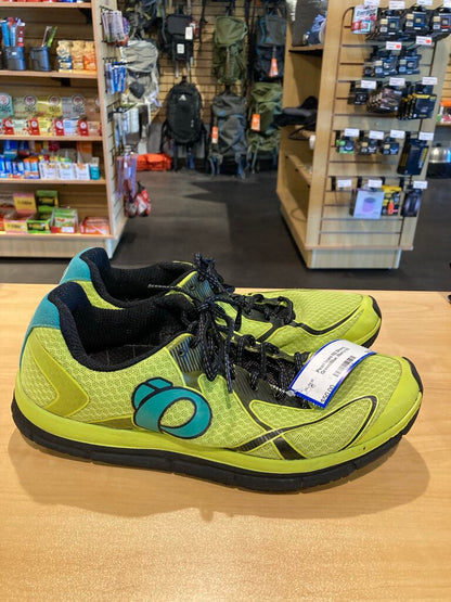 Pearl Izumi N2 Shoes, Green/Blue, Men's 9.5