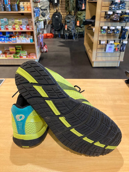 Pearl Izumi N2 Shoes, Green/Blue, Men's 9.5