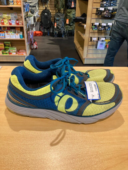 Pearl Izumi M3 Shoes, Blue/Yellow, Men's 9