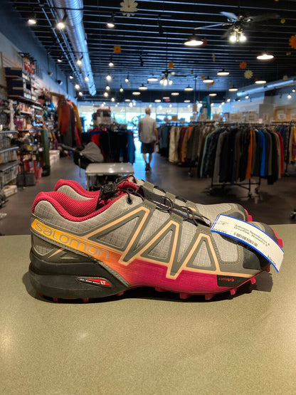 Salomon Speedcross 4, Grey/Pink, Women's 8